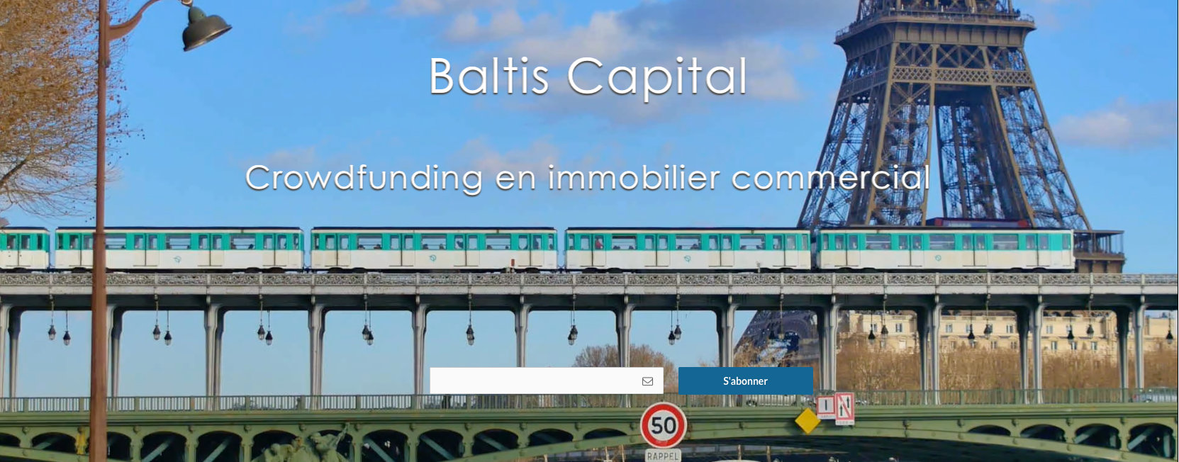 Baltis Capital : 1ère plateforme de crowdfunding en immobilier commercial