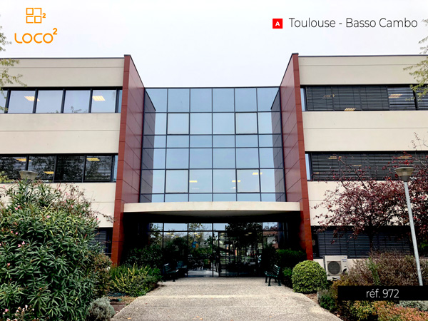 Location de bureaux à Toulouse : 2716 m² à louer en exclusivité avec LOCO²