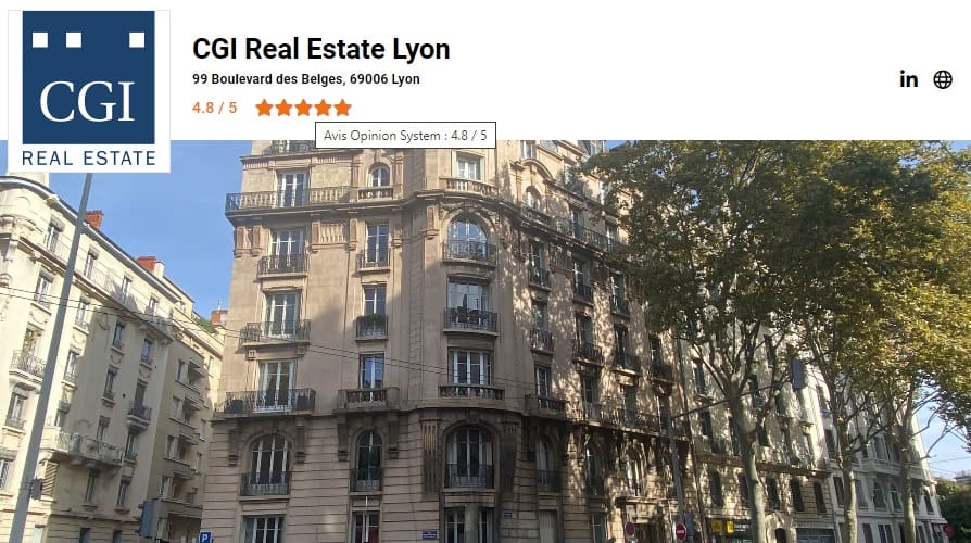 Opinion System CGI Real Estate Lyon Geolocaux